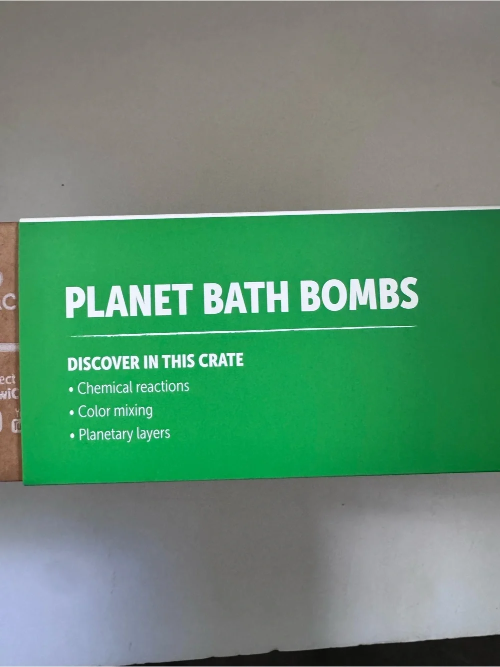 KiwiCo Planet Bath Bombs science and art kit NIB